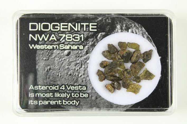 Diogenite Meteorite Fragments (g) - From Vesta Micro-Planet #284765